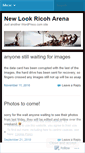 Mobile Screenshot of newlookricoh.wordpress.com