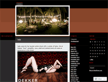 Tablet Screenshot of dekkerphotography.wordpress.com