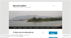 Desktop Screenshot of ngocphuongnamdotcom.wordpress.com