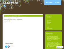 Tablet Screenshot of aktavara.wordpress.com