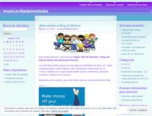 Tablet Screenshot of musicavillademostoles.wordpress.com