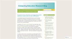 Desktop Screenshot of computinged.wordpress.com
