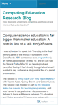 Mobile Screenshot of computinged.wordpress.com
