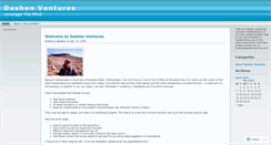Desktop Screenshot of dashen.wordpress.com