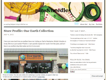 Tablet Screenshot of mypinsandneedles.wordpress.com