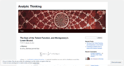 Desktop Screenshot of enaslund.wordpress.com