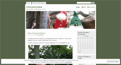 Desktop Screenshot of littlegnomes.wordpress.com