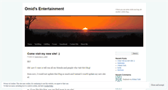 Desktop Screenshot of omidentertainment.wordpress.com