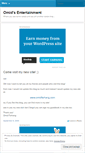 Mobile Screenshot of omidentertainment.wordpress.com