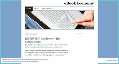 Desktop Screenshot of ebookeconomy1.wordpress.com