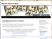 Tablet Screenshot of mundosliterarios.wordpress.com