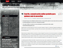 Tablet Screenshot of cooperablog.wordpress.com