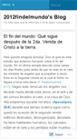 Mobile Screenshot of 2012findelmundo.wordpress.com
