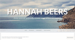 Desktop Screenshot of hannahbeers.wordpress.com