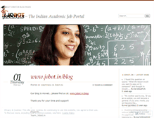 Tablet Screenshot of jobotindia.wordpress.com