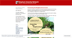 Desktop Screenshot of elephantamenity.wordpress.com