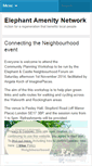 Mobile Screenshot of elephantamenity.wordpress.com