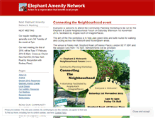 Tablet Screenshot of elephantamenity.wordpress.com