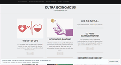 Desktop Screenshot of dutraeconomicus.wordpress.com