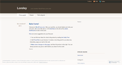 Desktop Screenshot of loreley64.wordpress.com