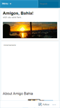 Mobile Screenshot of amigobahia.wordpress.com