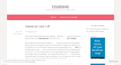 Desktop Screenshot of essuboxing.wordpress.com