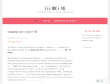 Tablet Screenshot of essuboxing.wordpress.com