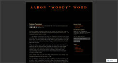 Desktop Screenshot of aaronwoodywood.wordpress.com