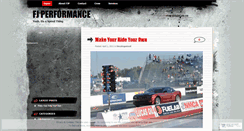 Desktop Screenshot of fjperformance.wordpress.com