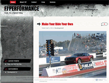 Tablet Screenshot of fjperformance.wordpress.com