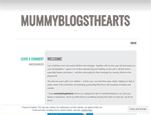 Tablet Screenshot of mummyblogsthearts.wordpress.com