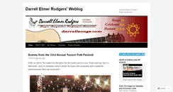 Desktop Screenshot of darrellsongs.wordpress.com
