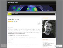 Tablet Screenshot of breakingned.wordpress.com