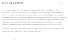 Tablet Screenshot of daniellejbrown.wordpress.com