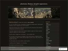 Tablet Screenshot of nightmarishphantasmagoria.wordpress.com