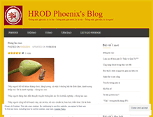 Tablet Screenshot of hrphoenix.wordpress.com