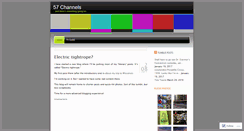 Desktop Screenshot of 57channels.wordpress.com
