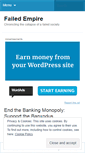 Mobile Screenshot of failedempire.wordpress.com