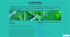 Desktop Screenshot of bestillandblog.wordpress.com