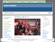 Tablet Screenshot of musicboomersatbyb.wordpress.com