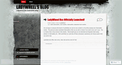 Desktop Screenshot of ladywheel.wordpress.com