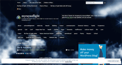 Desktop Screenshot of myraysoflight.wordpress.com