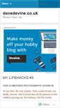 Mobile Screenshot of davedevine.wordpress.com