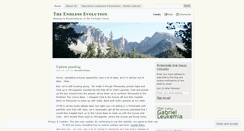 Desktop Screenshot of endlessevolution.wordpress.com