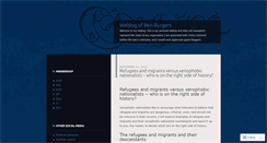 Desktop Screenshot of benburgers.wordpress.com