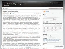 Tablet Screenshot of indiasigning.wordpress.com