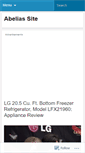 Mobile Screenshot of abeliassite.wordpress.com