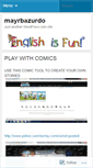 Mobile Screenshot of mayrbazurdo.wordpress.com