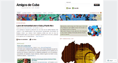 Desktop Screenshot of amigosdecuba.wordpress.com