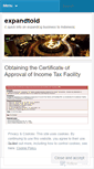 Mobile Screenshot of expandtoid.wordpress.com